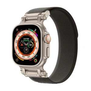 Hurtownia GSM - Pásek Tech-Protect Nylon Delta Apple Watch 4/5/6/7/8/9/SE/Ultra 42/44/45/49mm černá/oranžová - THP2912 - {ean13} - Hurt
