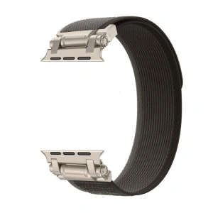 Hurtownia GSM - Pásek Tech-Protect Nylon Delta Apple Watch 4/5/6/7/8/9/SE/Ultra 42/44/45/49mm černá/oranžová - THP2912 - {ean13} - Hurt
