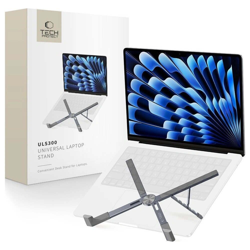 Hurtownia GSM - Podstátka Tech-Protect ULS300 Univerzális Laptop Állvány Szürke - THP2913 - {ean13} - Hurt