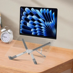Hurtownia GSM - Podstawka Tech-Protect ULS300 Universal Laptop Stand Silver - THP2914 - {ean13} - Hurt
