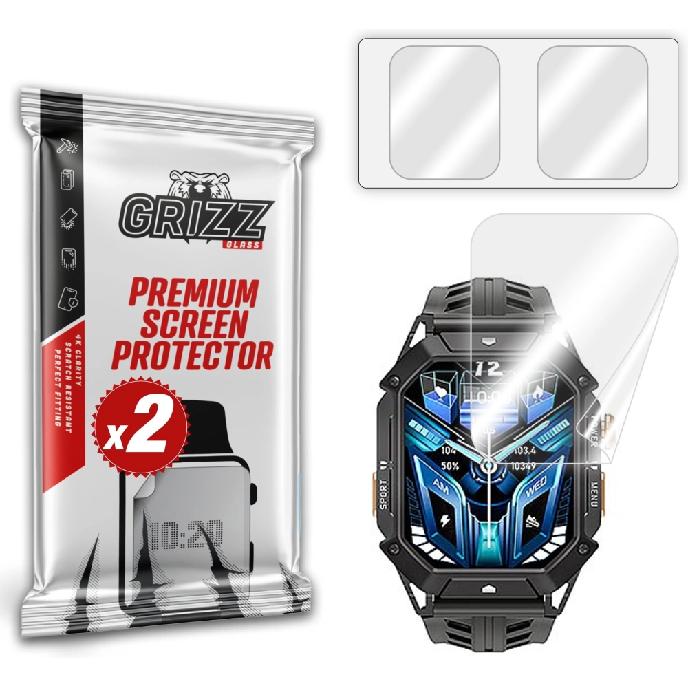 Wholesale GrizzGlass CeramicFilm Oukitel BT80 - GRZ11157 - {ean13} - Hurt
