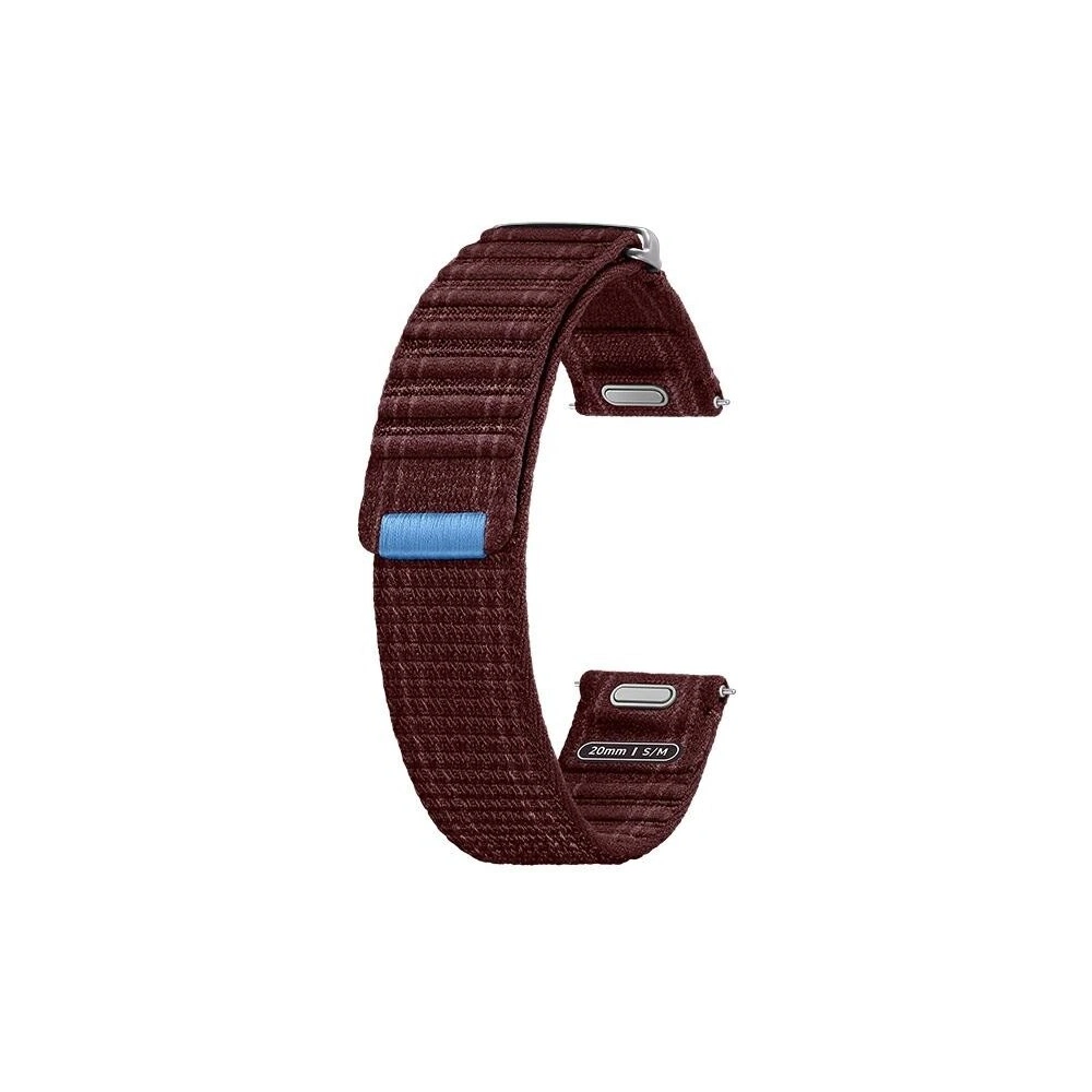 Hurtownia GSM - Pasek Samsung ET-SVL30SEEGEU Galaxy Watch7 / 6 / 5 / 4 20mm S/M Fabric Band winny/wine - SMG1141 - {ean13} - Hurt
