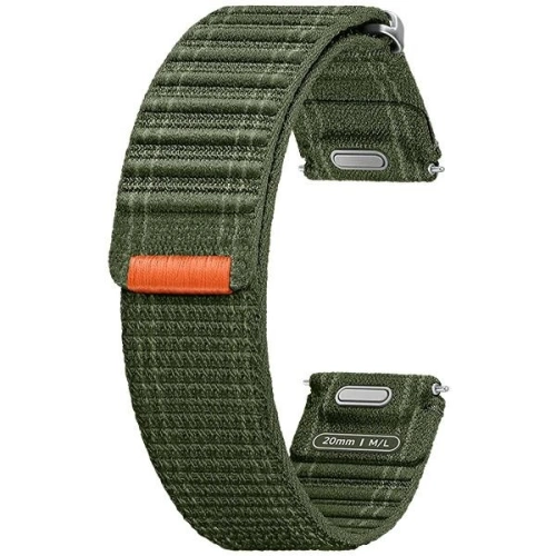 Pasek Samsung ET-SVL31LKEGEU Galaxy Watch7 / 6 / 5 / 4 22mm M/L Fabric Band zielony/green