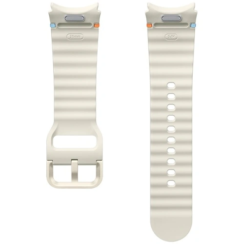 Pasek Samsung ET-SNL30SWEGEU Galaxy Watch7 / 6 / 5 / 4 20mm S/M Sport Band kremowy/cream