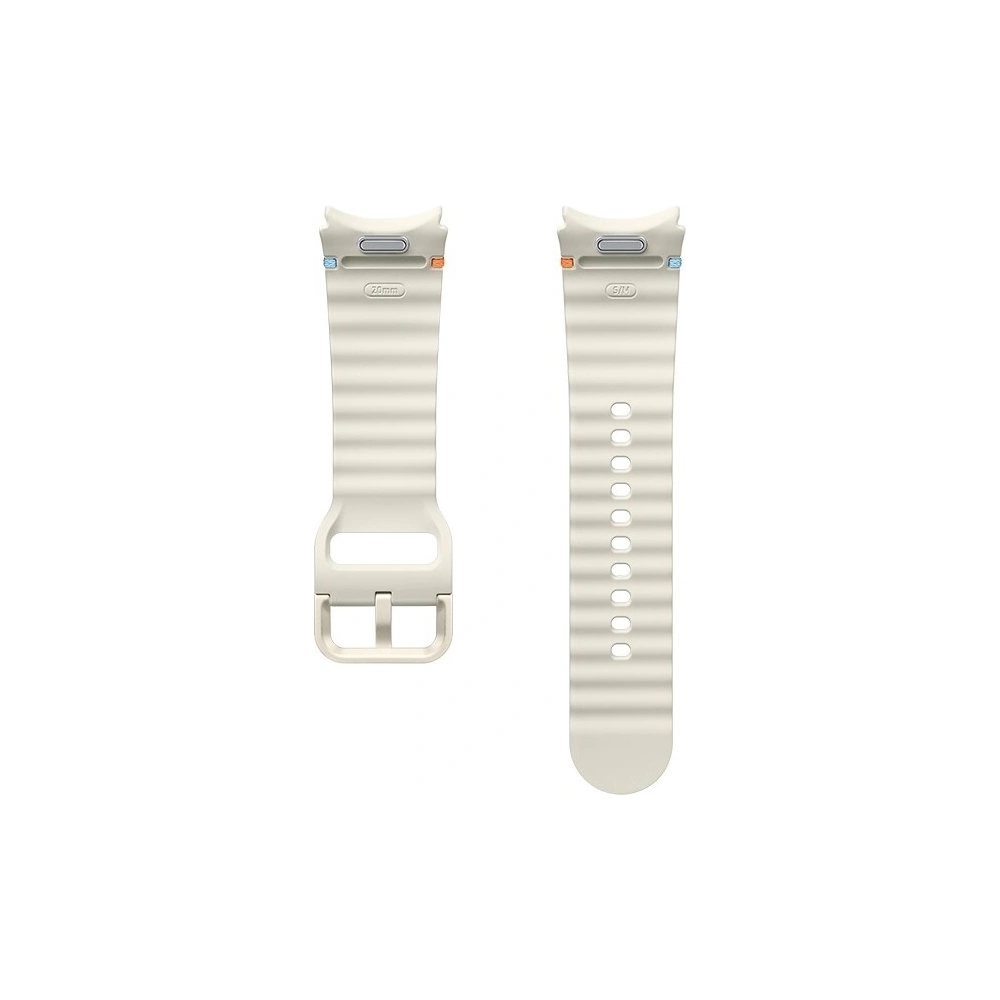 Wholesale Samsung ET-SNL30SWEGEU Galaxy Watch7 / 6 / 5 / 4 20mm S/M Sport Band cream - SMG1151 - {ean13} - Hurt