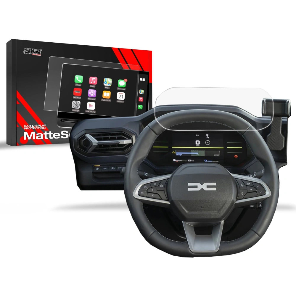 Wholesale Matte GrizzGlass CarDisplay Protection Dacia Duster Virtual Cockpit 2024 - GRZ10470 - {ean13} - Hurt
