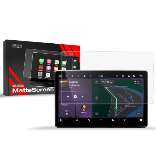 Folia matowa GrizzGlass CarDisplay Protection do Skoda Octavia 4 10" Facelift (2024-2025)