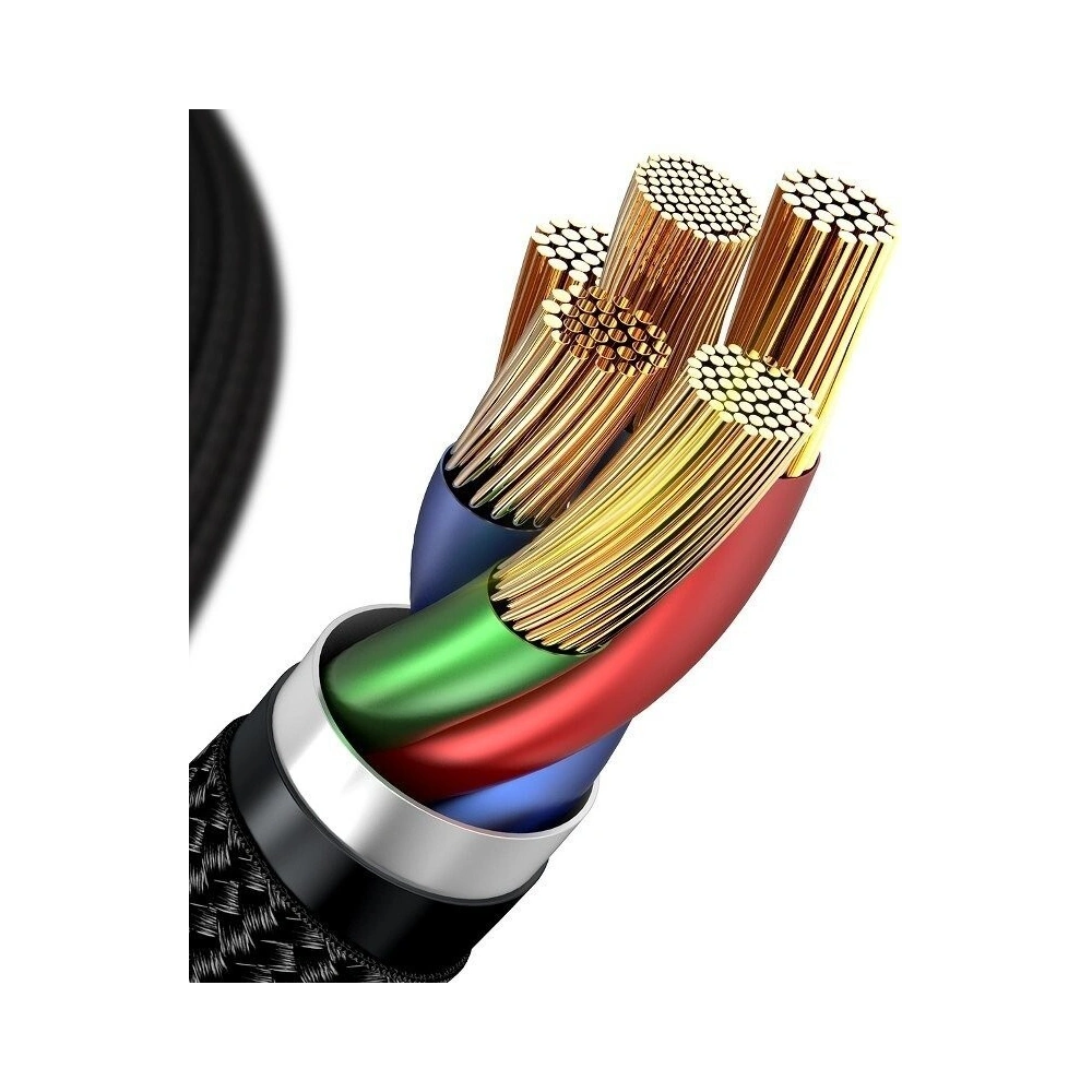 Hurtownia GSM - Kabel USB-C do Lightning Baseus Horizontal Power Delivery, dioda LED, 1m (czarny) - BSU744BLK - {ean13} - Hurt