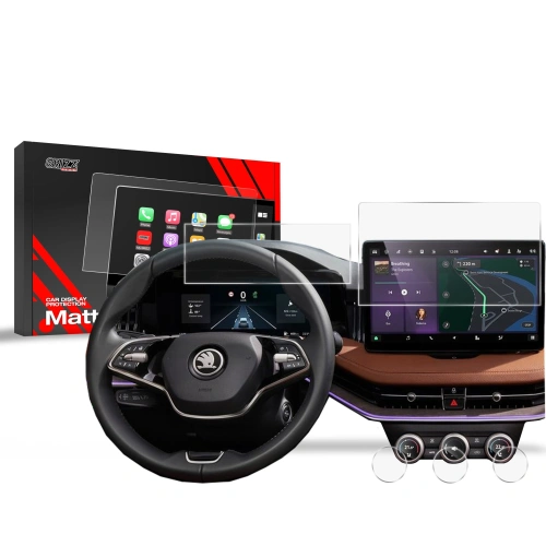 Folia matowa GrizzGlass CarDisplay Protection do Skoda Superb 4 10" 2024-2025 [5w1]
