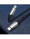 Hurtownia GSM - Kabel USB-C do Lightning Baseus Horizontal Power Delivery, dioda LED, 1m (czarny) - BSU744BLK - {ean13} - Hurt