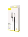 Hurtownia GSM - Kabel USB-C do Lightning Baseus Horizontal Power Delivery, dioda LED, 1m (czarny) - BSU744BLK - {ean13} - Hurt