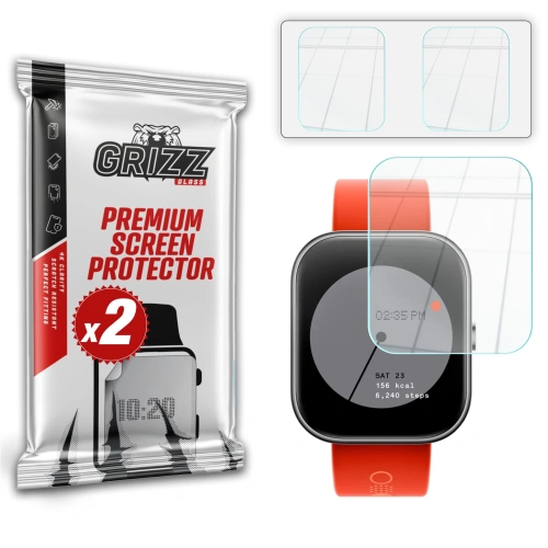 Szkło hybrydowe GrizzGlass HybridGlass do Nothing CMF Watch Pro