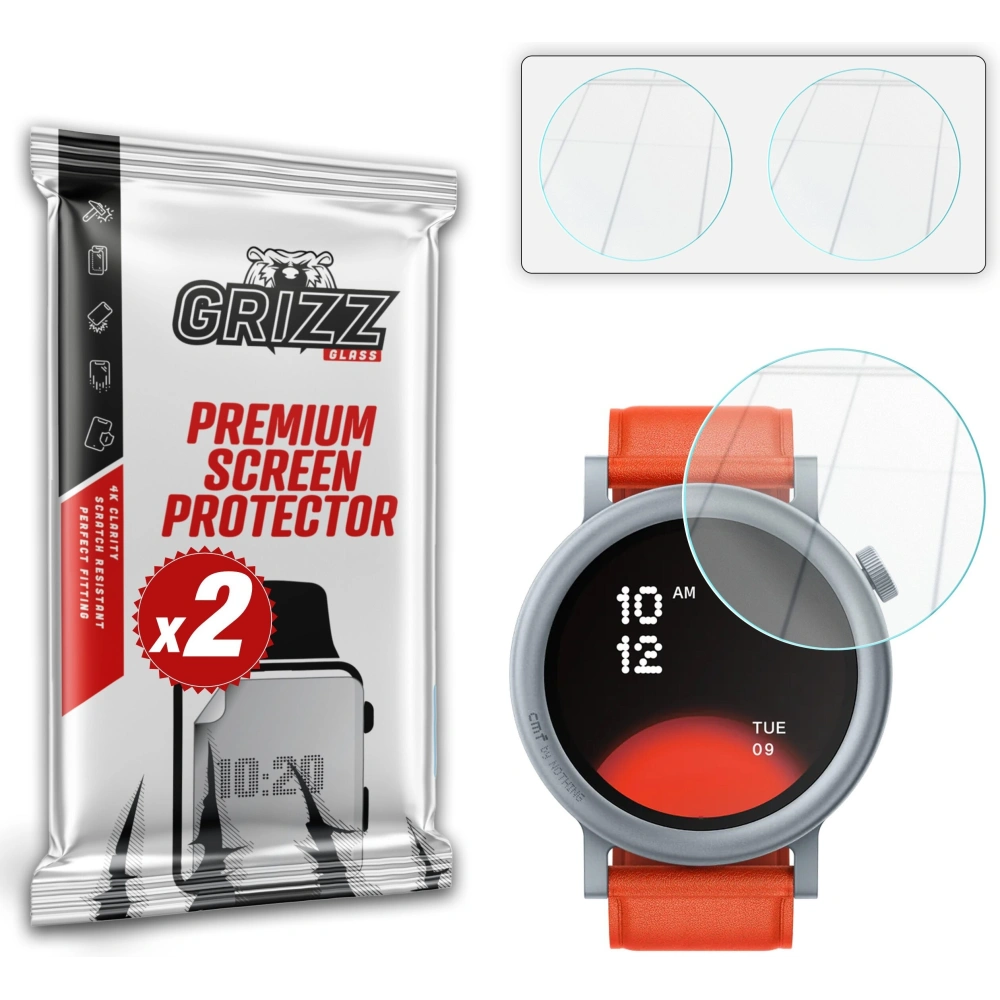 Wholesale GrizzGlass HybridGlass Nothing CMF Watch Pro 2 - GRZ10487 - {ean13} - Hurt