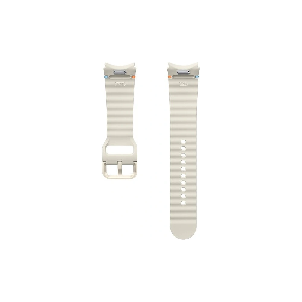 Wholesale Samsung ET-SNL31LWEGEU Galaxy Watch7 / 6 / 5 / 4 20mm M/L Sport Band cream - SMG1156 - {ean13} - Hurt