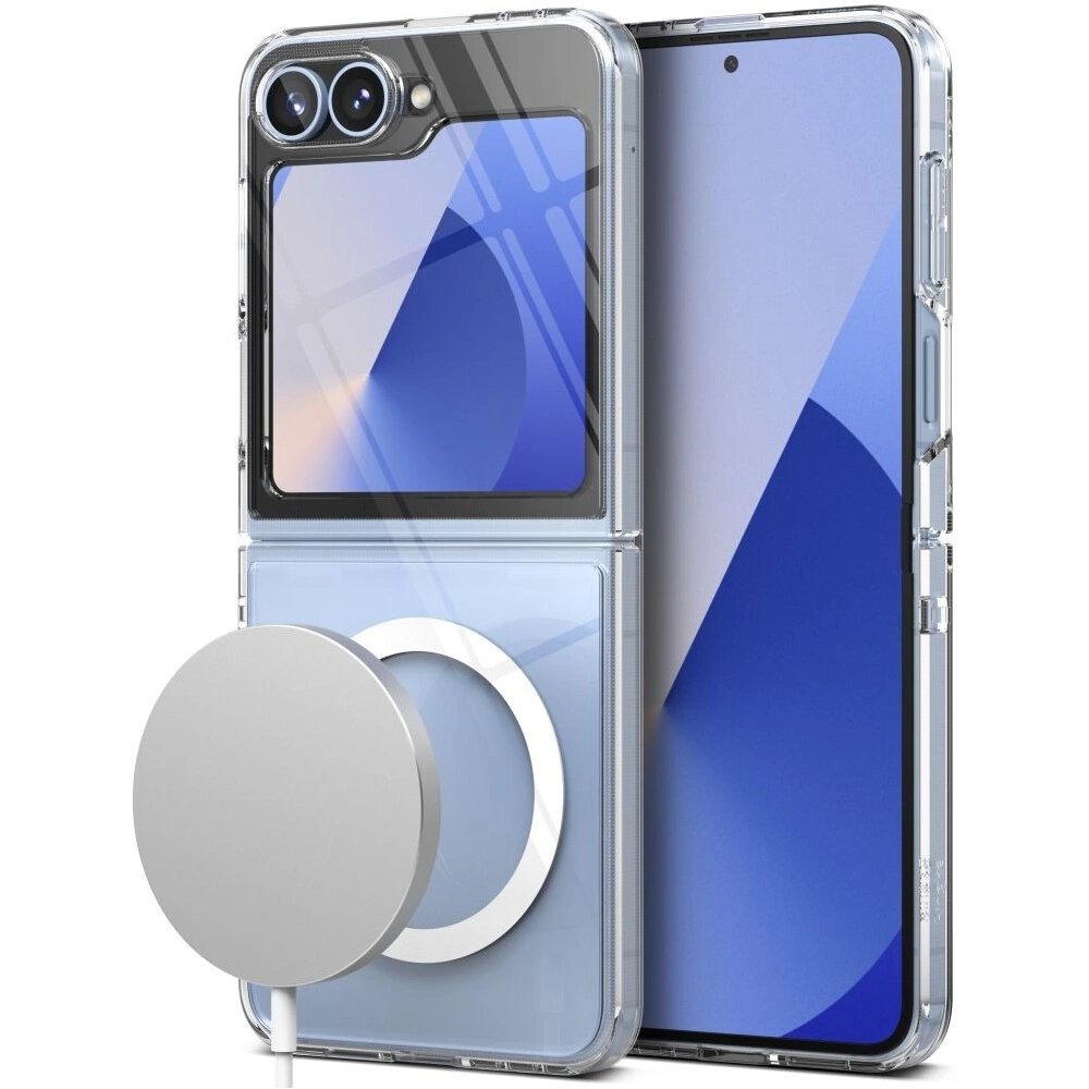 Wholesale Ringke Fusion Magnetic MagSafe Samsung Galaxy Z Flip 6 Clear - RGK1995 - {ean13} - Hurt