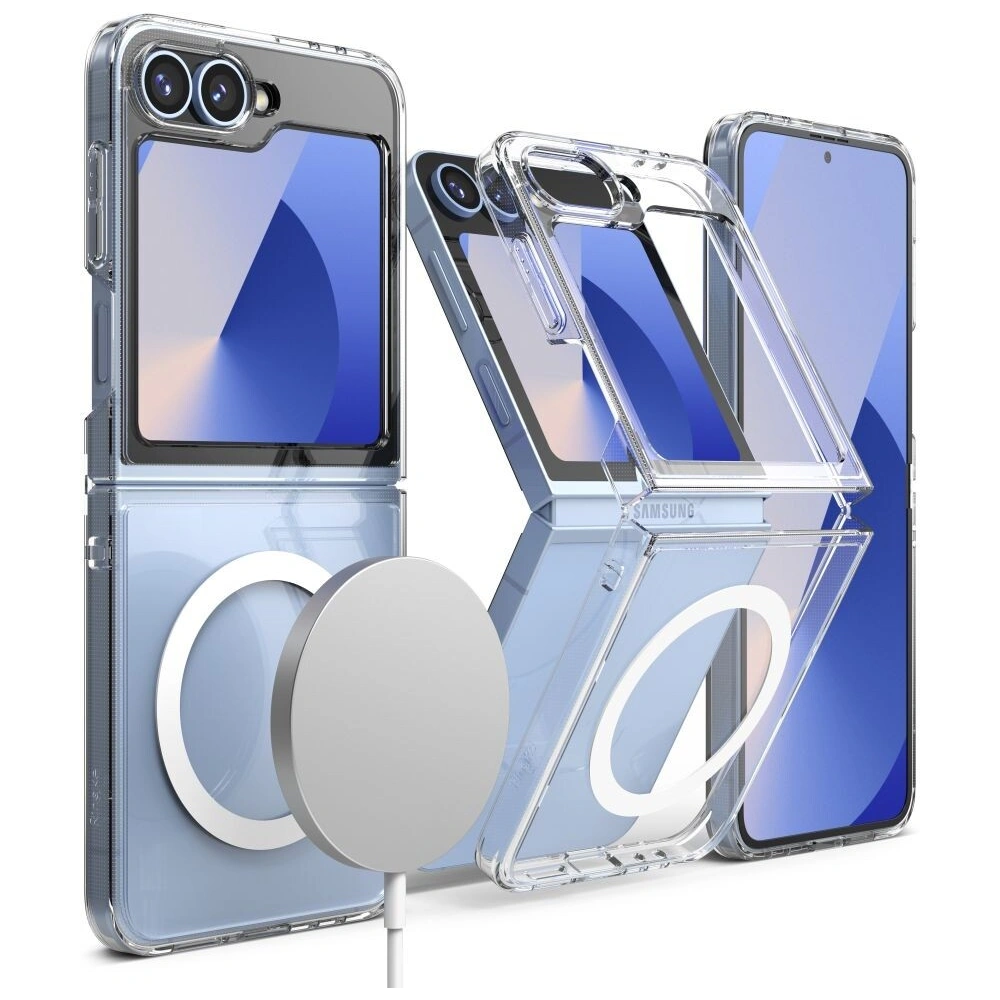 Hurtownia GSM - Etui Ringke Fusion Magnetic MagSafe Samsung Galaxy Z Flip 6 Clear - RGK1995 - {ean13} - Hurt