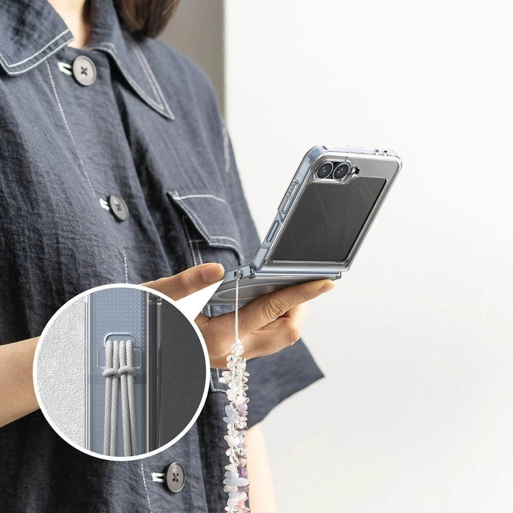 Hurtownia GSM - Etui Ringke Fusion Magnetic MagSafe Samsung Galaxy Z Flip 6 Clear - RGK1995 - {ean13} - Hurt