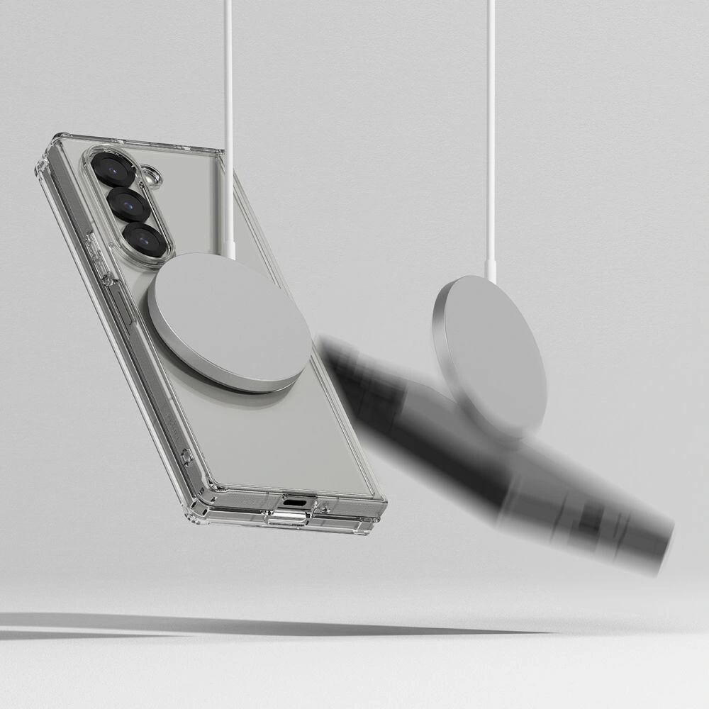 Wholesale Ringke Fusion Magnetic MagSafe Samsung Galaxy Z Fold 6 Clear - RGK1996 - {ean13} - Hurt