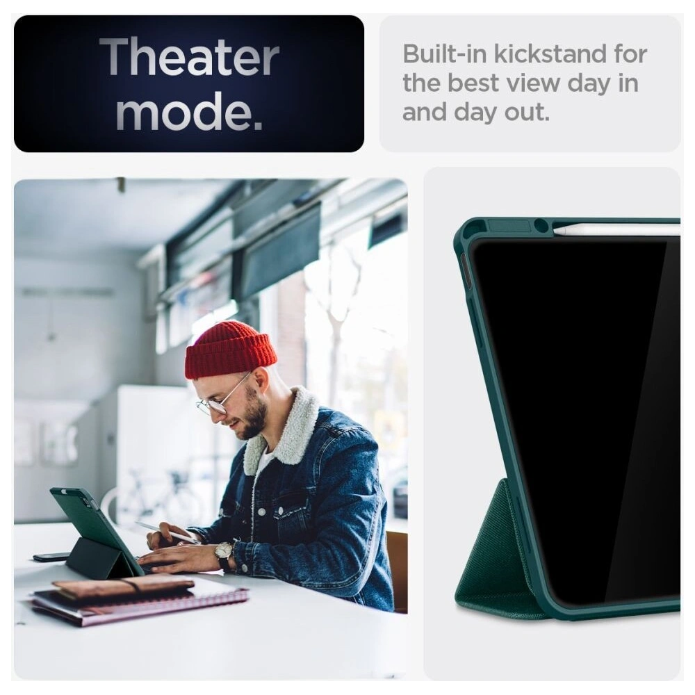 Hurtownia GSM - Etui Spigen Urban Fit Apple iPad Air 13" 2024 (6. generacji) Midnight Green - SPN3448 - {ean13} - Hurt