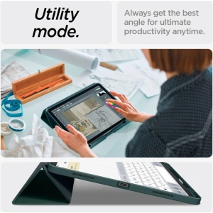 Hurtownia GSM - Case Spigen Urban Fit Apple iPad Air 13" 2024 (6. Generation) Mitternachtsgrün - SPN3448 - {ean13} - Hurt