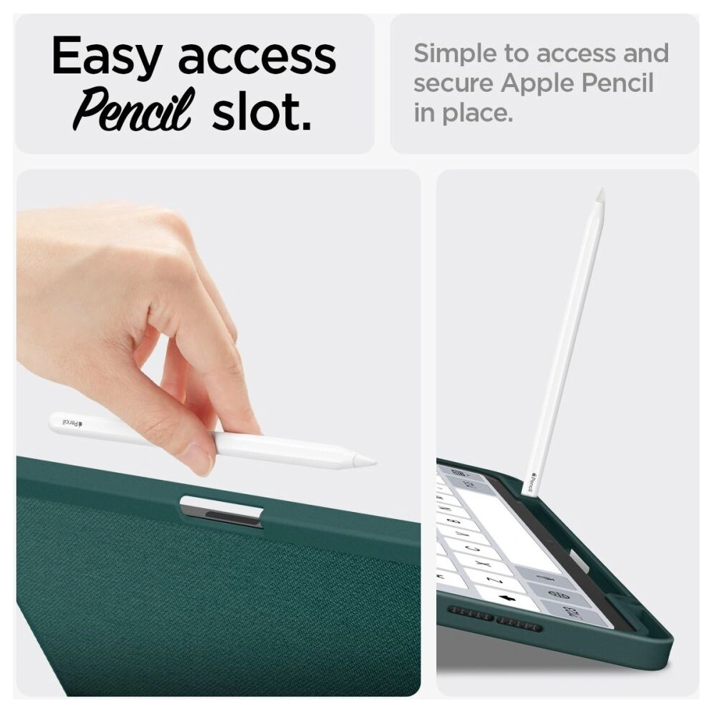 Hurtownia GSM - Etui Spigen Urban Fit Apple iPad Air 13" 2024 (a 6-a generație) Verde Întunecat - SPN3448 - {ean13} - Hurt