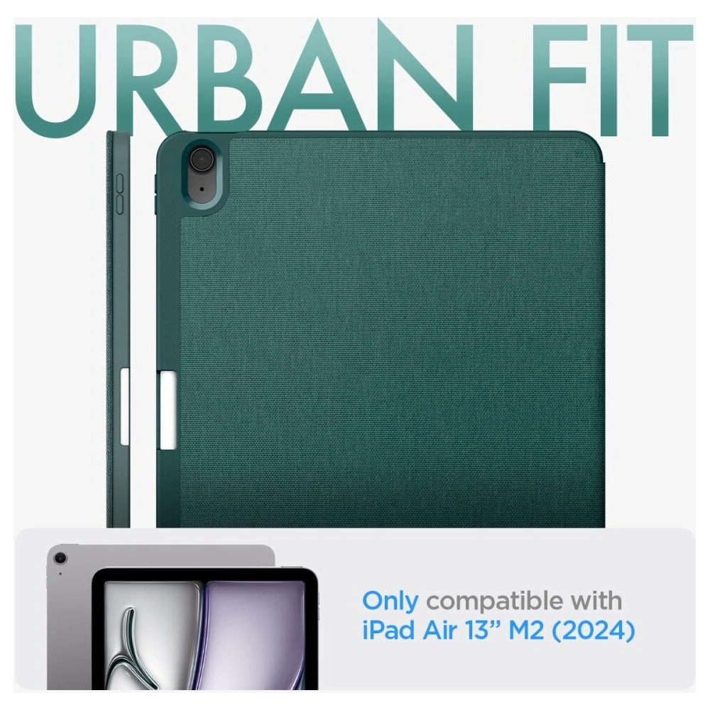 Hurtownia GSM - Etui Spigen Urban Fit Apple iPad Air 13" 2024 (6. generacji) Midnight Green - SPN3448 - {ean13} - Hurt