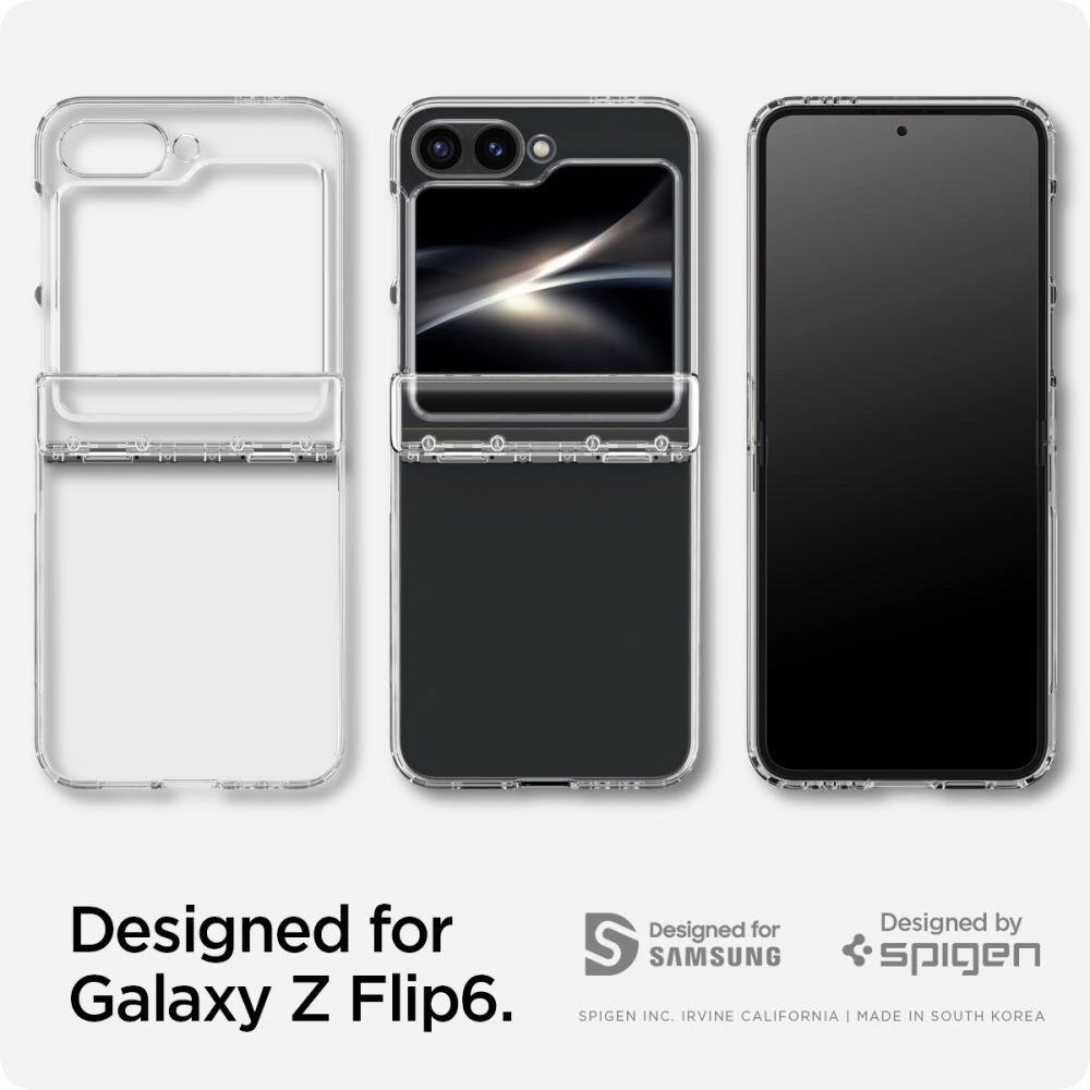 Hurtownia GSM - Etui Spigen Ultra Hybrid Pro Samsung Galaxy Z Flip 6 Crystal Clear - SPN3449 - {ean13} - Hurt