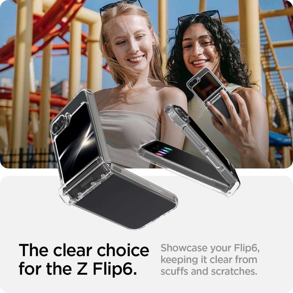 Hurtownia GSM - Etui Spigen Ultra Hybrid Pro Samsung Galaxy Z Flip 6 Crystal Clear - SPN3449 - {ean13} - Hurt