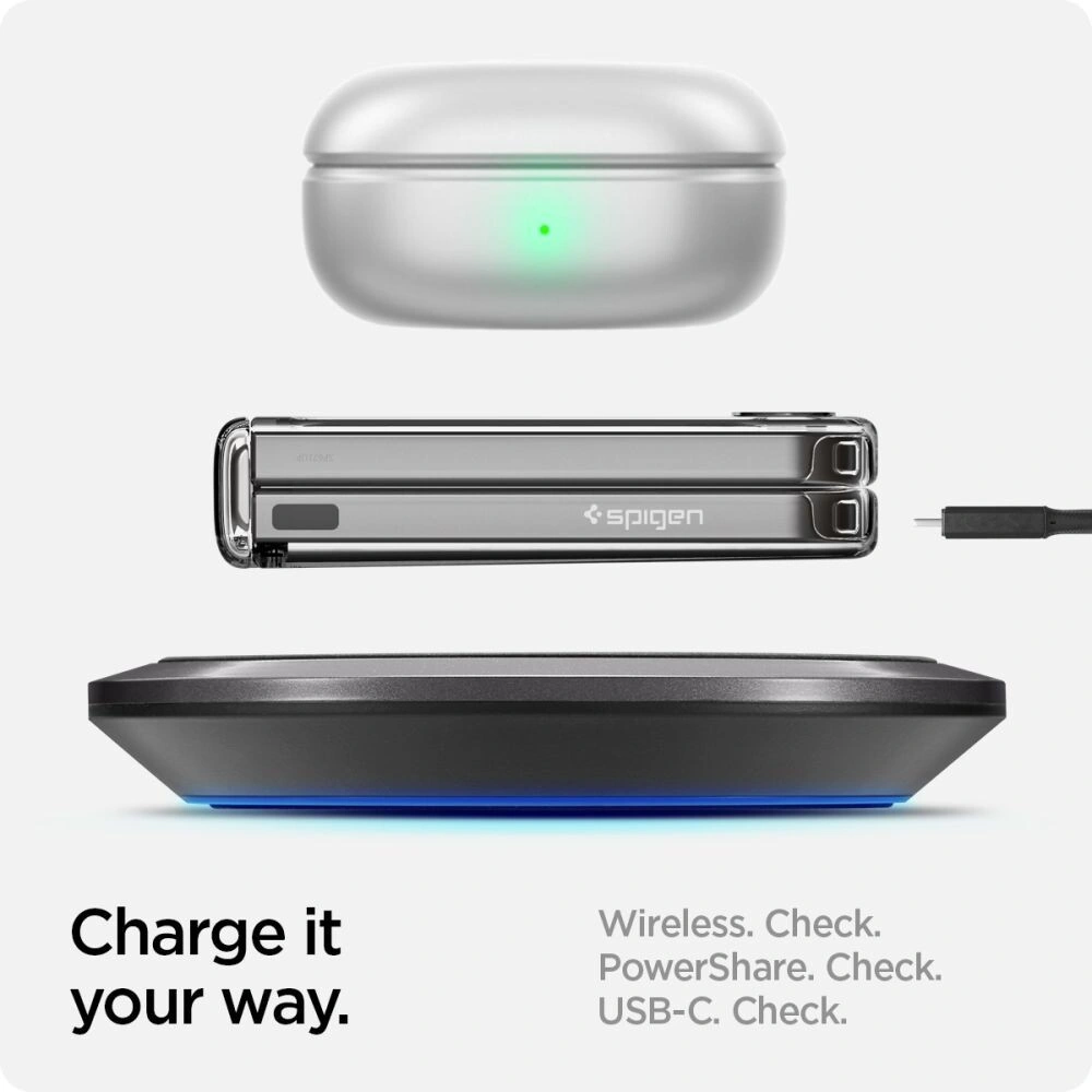 Hurtownia GSM - Etui Spigen Ultra Hybrid Pro Samsung Galaxy Z Flip 6 Crystal Clear - SPN3449 - {ean13} - Hurt