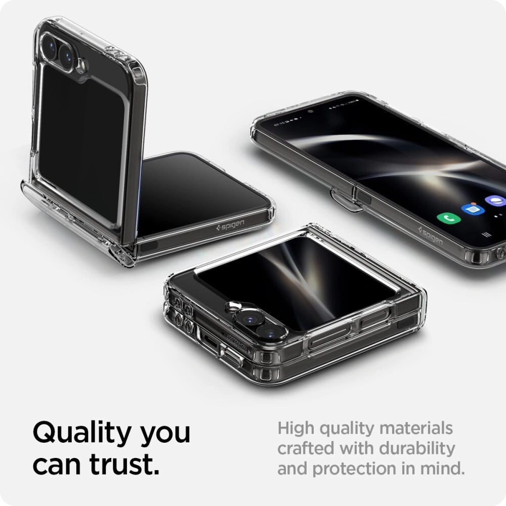 Hurtownia GSM - Etui Spigen Ultra Hybrid Pro Samsung Galaxy Z Flip 6 Crystal Clear - SPN3449 - {ean13} - Hurt