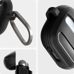 Wholesale Spigen Rugged Armor Samsung Galaxy Buds 3 / 3 Pro Matte Black - SPN3450 - {ean13} - Hurt
