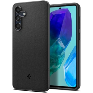 Hurtownia GSM - Case Spigen Essential SandBlast Samsung Galaxy M55 5G Matt Schwarz - SPN3451 - {ean13} - Hurt