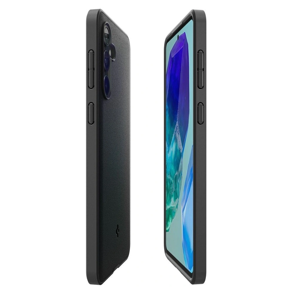 Hurtownia GSM - Case Spigen Essential SandBlast Samsung Galaxy M55 5G Matt Schwarz - SPN3451 - {ean13} - Hurt