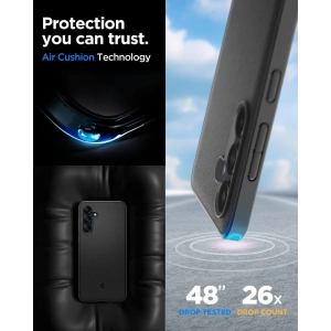 Hurtownia GSM - Case Spigen Essential SandBlast Samsung Galaxy M55 5G Matt Schwarz - SPN3451 - {ean13} - Hurt