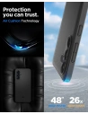 Hurtownia GSM - Case Spigen Essential SandBlast Samsung Galaxy M55 5G Matt Schwarz - SPN3451 - {ean13} - Hurt