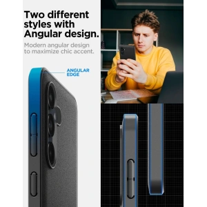 Hurtownia GSM - Case Spigen Essential SandBlast Samsung Galaxy M55 5G Matt Schwarz - SPN3451 - {ean13} - Hurt