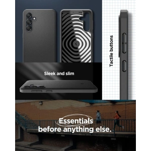Hurtownia GSM - Case Spigen Essential SandBlast Samsung Galaxy M55 5G Matt Schwarz - SPN3451 - {ean13} - Hurt