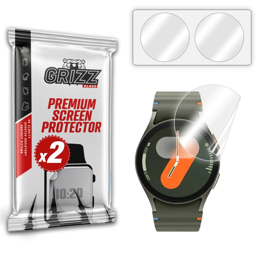 Hurtownia GSM - Cserép fólia GrizzGlass CeramicFilm Samsung Galaxy Watch 7 40mm-hez - GRZ10500 - {ean13} - Hurt
