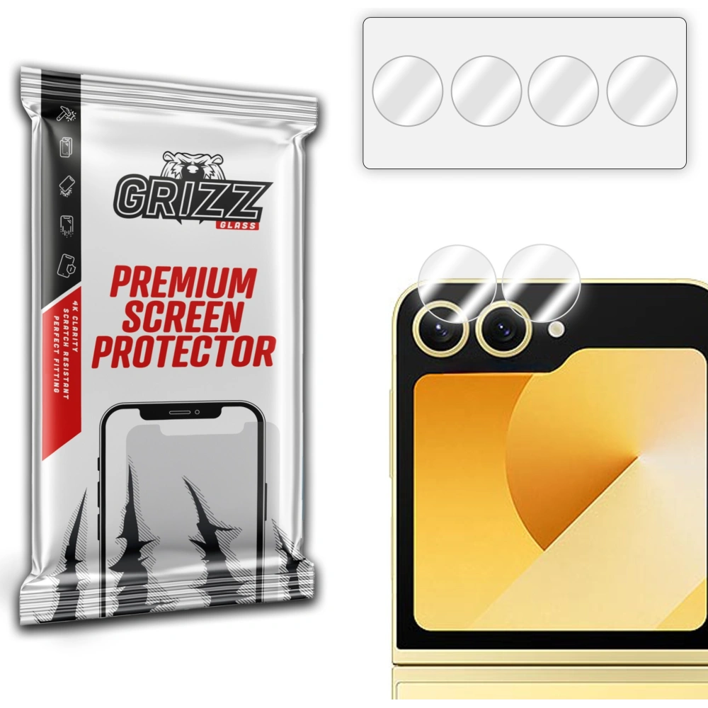 Wholesale GrizzGlass HybridGlass Camera Samsung Galaxy Z Flip 6 - GRZ10507 - {ean13} - Hurt