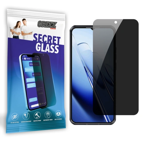 Matowe szkło prywatyzujące GrizzGlass SecretGlass do Oukitel WP52