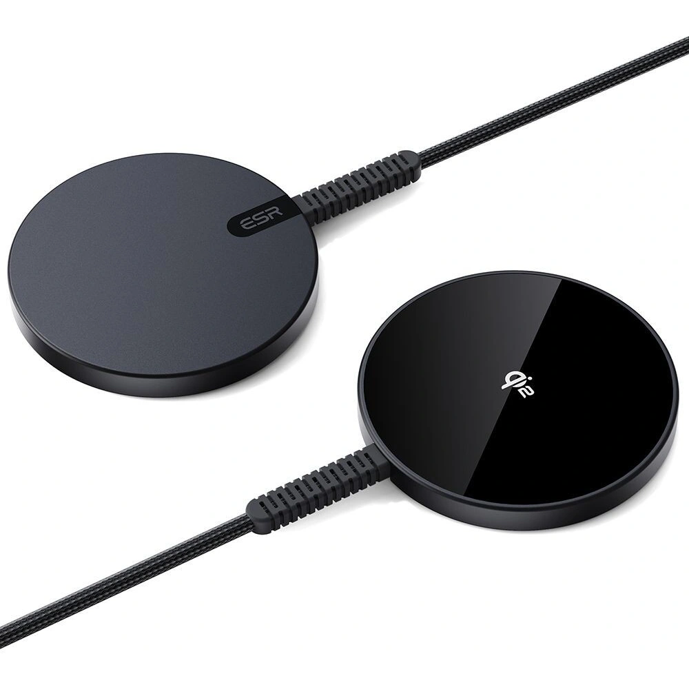 Hurtownia GSM - Ładowarka indukcyjna ESR HaloLock QI2 Mini Magnetic MagSafe Wireless Charger 15W Black - ESR821 - {ean13} - Hurt