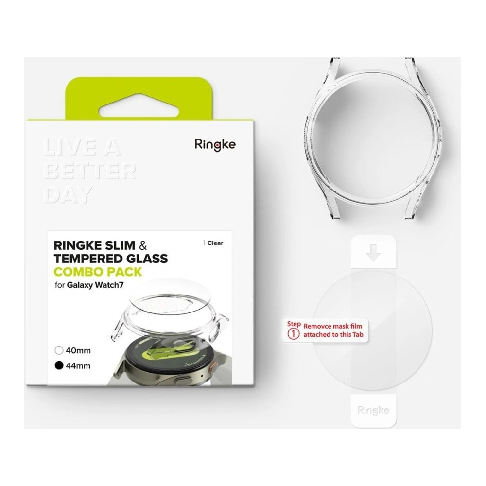 Hurtownia GSM - Etui + szkło Ringke Slim & Tempered Glass Galaxy Watch 7 44mm Clear - RGK1998 - {ean13} - Hurt