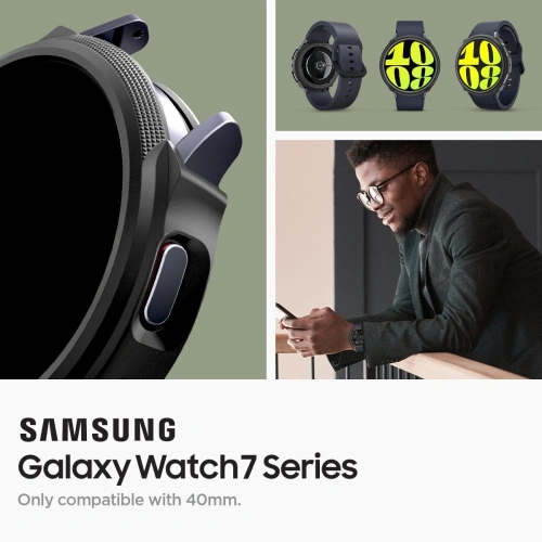 Etui Spigen Liquid Air Samsung Galaxy Watch 7 40mm Matte Black