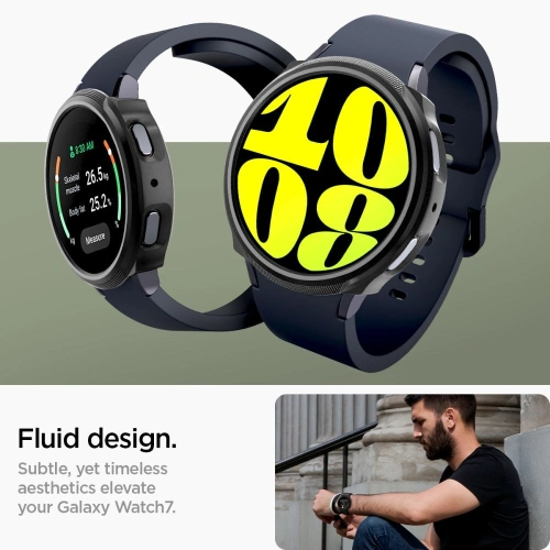 Etui Spigen Liquid Air Samsung Galaxy Watch 7 40mm Matte Black