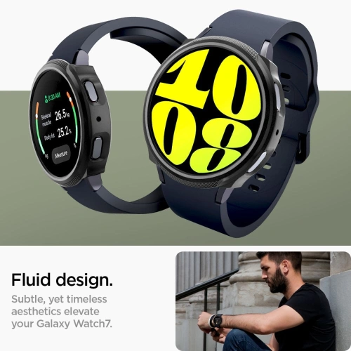 Etui Spigen Liquid Air Samsung Galaxy Watch 7 44mm Matte Black