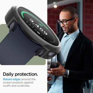 Hurtownia GSM - Etui Spigen Liquid Air Samsung Galaxy Watch 7 44mm Negru Mat - SPN3454 - {ean13} - Hurt