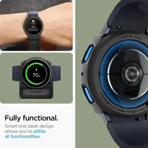 Hurtownia GSM - Etui Spigen Liquid Air Samsung Galaxy Watch 7 44mm Negru Mat - SPN3454 - {ean13} - Hurt