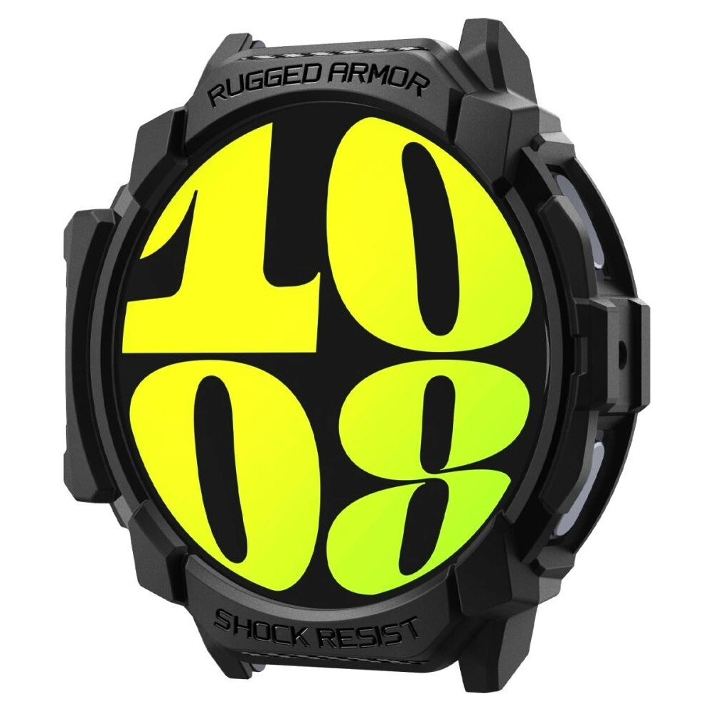 Wholesale Spigen Rugged Armor Samsung Galaxy Watch 7 44mm Matte Black - SPN3455 - {ean13} - Hurt
