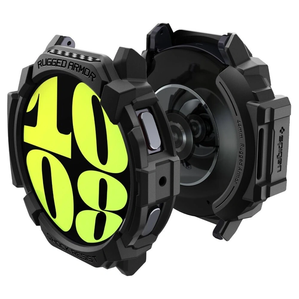 Wholesale Spigen Rugged Armor Samsung Galaxy Watch 7 44mm Matte Black - SPN3455 - {ean13} - Hurt