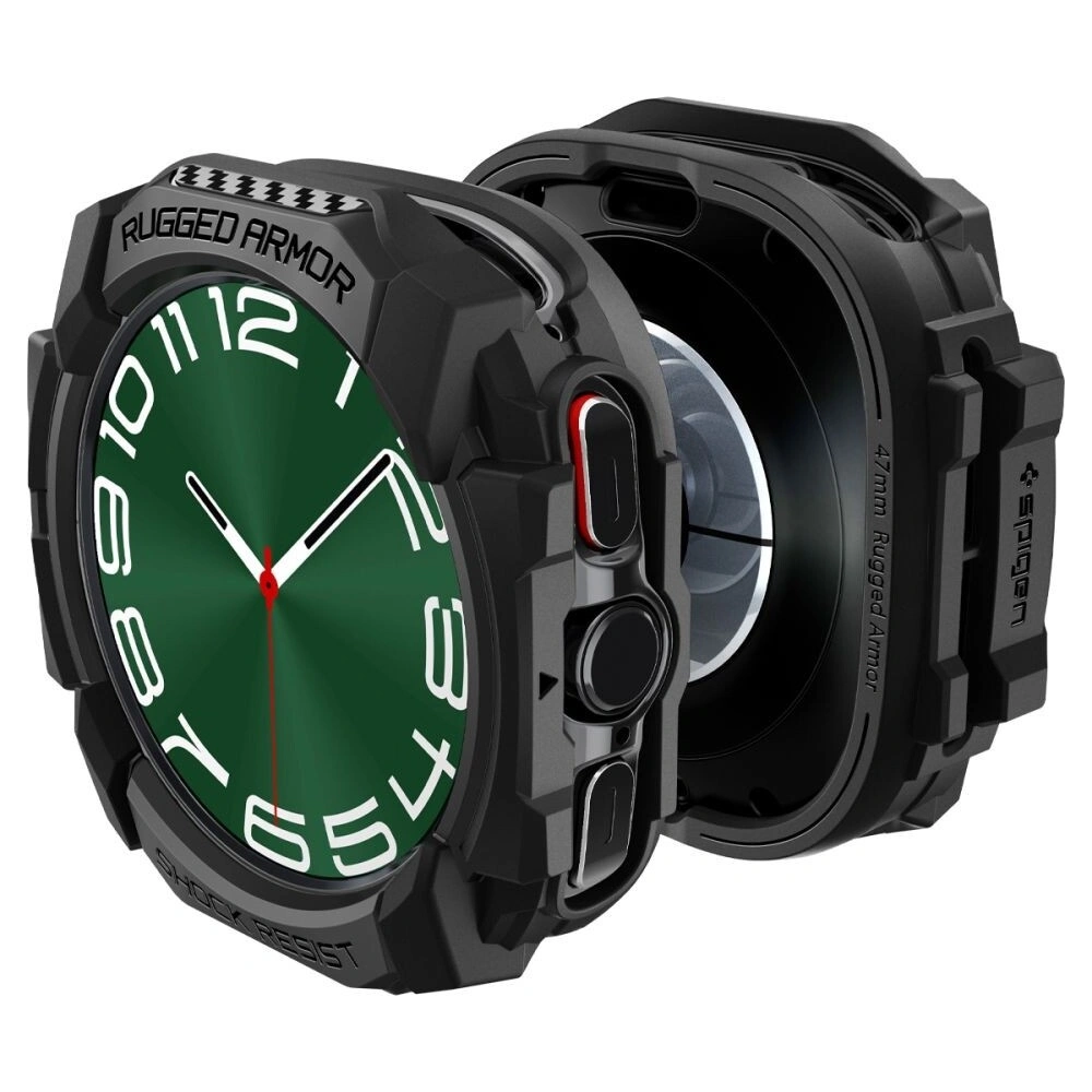 Hurtownia GSM - Etui Spigen Rugged Armor Samsung Galaxy Watch Ultra 47mm Matná černá - SPN3456 - {ean13} - Hurt